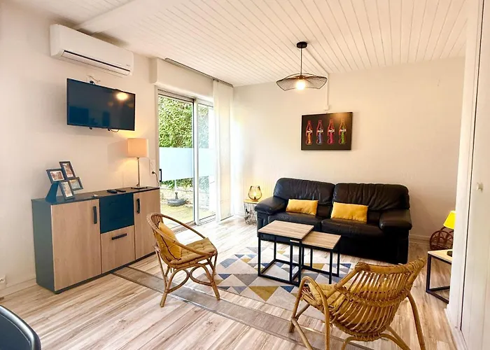 Апартаменты Le Foncillon, Plage, Terrasse, Wifi, Parking Руайян